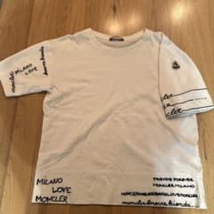 MONCLER Tシャツ ホワイト 10A - メルカリ