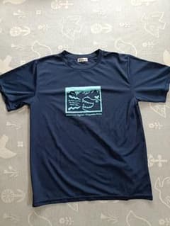 蝶ヶ岳ヒュッテ Tシャツ ネイビー Lサイズのサムネイル