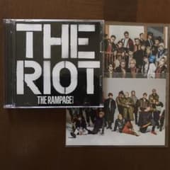 THE RIOT  THE RAMPAGE  ハガキ付のサムネイル
