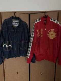 エヴィス　ジージャンとジャージのセットのサムネイル