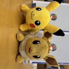 ポケモン ぬいぐるみ ピカチュウ イーブイ 2体セットのサムネイル