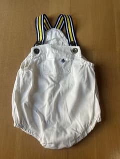 POLO Baby ホワイトロンパース 70cm バースデイのサムネイル