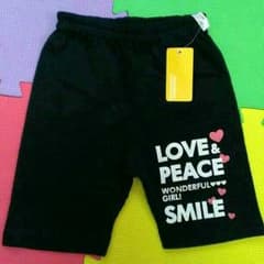 【新品】90㎝☆love＆peace ズボン♡のサムネイル