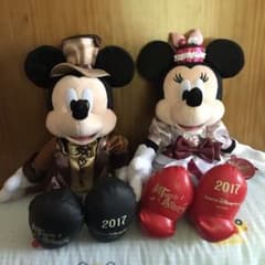 テーブルイズウェイティング ミッキー ミニー ぬいぐるみのサムネイル