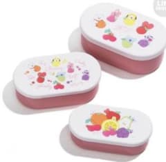BT21 フルーツ シール容器3点セットのサムネイル