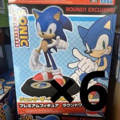 ラウンドワン限定 SONICフィギュア6体セット - メルカリ
