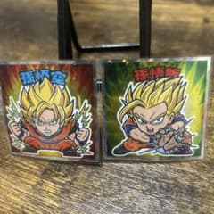 ロッテ ドラゴンボールマンZ コレクターシール 孫悟空 孫悟飯のサムネイル