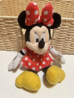 ディズニー　ミニー　ぬいぐるみバッジ　ノーマル　スタンダード　ミニーマウスのサムネイル