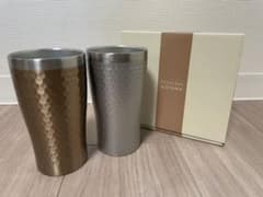 【新品未使用】ペアメタルサーモタンブラー※週末限定値下げのサムネイル