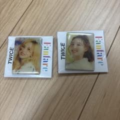 TWICE Fanfare フォトピンバッジ ミナ ナヨン 2個セット - 3