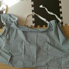 授乳ケープ　ストライプ　新品　マタニティ　妊婦　ママ　赤ちゃん　よだれかけのサムネイル