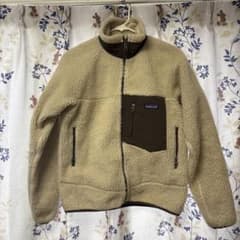 patagonia レトロ　 フリースジャケット ベージュのサムネイル