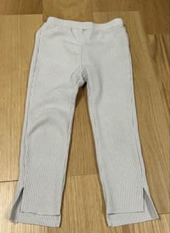 green label relaxing ワッフルスリット入り レギンス 115のサムネイル