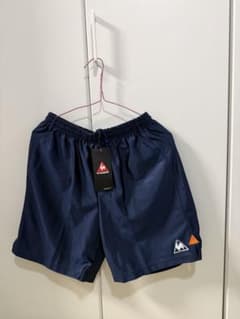 【新品タグ付】ルコックスポルティフ ハーフパンツ L ネイビー スポーツウェアのサムネイル