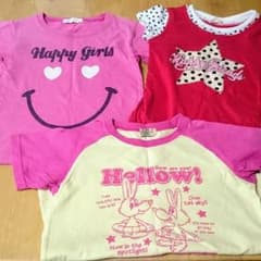 女の子 半袖 5点 まとめ売り 120cm 130cmのサムネイル