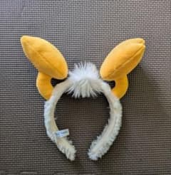 耳付きカチューシャ（黄色と白）のサムネイル