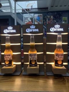 Corona Extra コロナビール LED電飾看板 3台セット店舗什器非売品のサムネイル