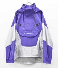 【値下げ】chloma Y2Kアノラック バイオレット×シルバーのサムネイル