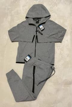 ナイキ メンズ M テックフリース セットアップ グレー 15 - メルカリ