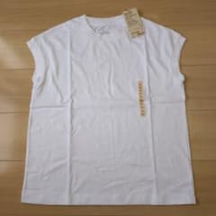 無印良品　フレンチスリーブTシャツ　Lサイズのサムネイル