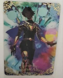 fgo アルジュナ/オルタ カーマ カルナカード+ステッカーのサムネイル