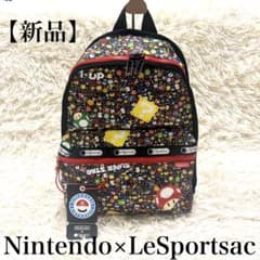 【完売品激レア】Nintendo×LeSportsac スーパーマリオ　リュックのサムネイル