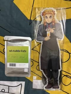 Demon Slayer: Kimetsu no Yaiba MOCKTAIL BAR GINZA Big Double-Sided Acrylic Stand and other items: Kyojuro Rengoku