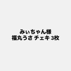 みぃちゃん様 専用 福丸うさチェキのサムネイル