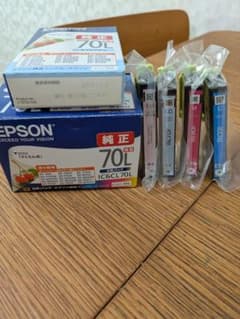 純正品　EPSON IC6CL70L インクカートリッジ 70L 新品のサムネイル