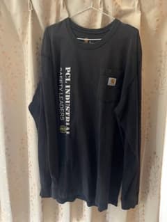 Carhartt ブラック 長袖シャツ ロゴ入りのサムネイル