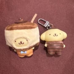 サンリオ　ちびっとも　ポムポムプリン キーホルダー 2種セットのサムネイル