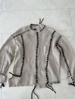 MAISON SPECIAL 鬼ワッフル　ニットのサムネイル
