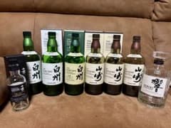 サントリー ウイスキー 白州12年 ・白州/山崎蒸溜所限定・山崎・響/空