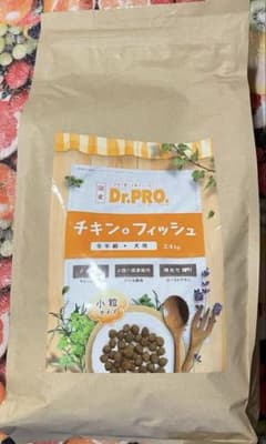Dr.PRO チキン&フィッシュ ドックフード 2.4kgのサムネイル