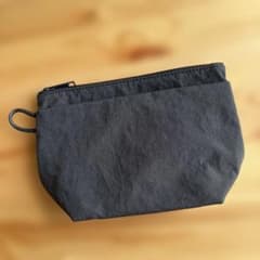 無印良品　ポーチ　黒のサムネイル