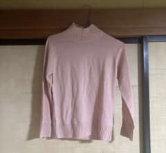 23区 カシミヤ混 ニット タグ付き未使用 サイズ32 ピンク系のサムネイル