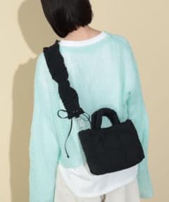 【こっちゃん様専用】BEAMS HEART ギャザー キルトショルダーバッグのサムネイル
