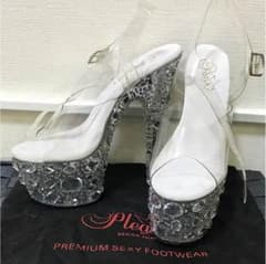 プリーザーPleaser マルチサイズ ストーン サンダルのサムネイル