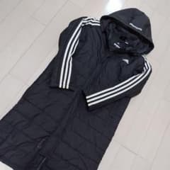 adidas ベンチコート 黒150のサムネイル