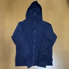 UVカット フルジップメッシュパーカー ネイビー Lサイズのサムネイル