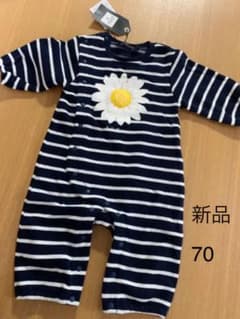 新品　フタフタロンパース 70のサムネイル