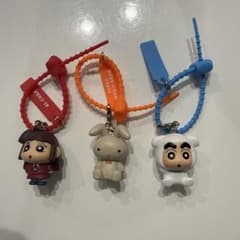 Crayon Shin-chan Mini Figure Strap Set of 3
