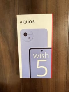 新品 未使用AQUOS wish5 SIM フリー - メルカリ