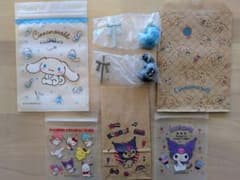 【限定出品】バルーンポップチャーム＆ジッパーバッグセットシナモロールばつ丸のサムネイル