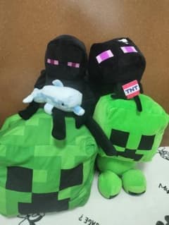 マイクラ クリーパー エンダーマン ぬいぐるみのサムネイル