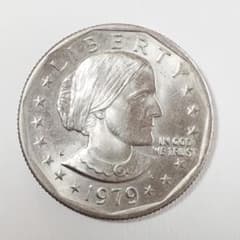 アメリカ 1ドル コイン アンソニー ダラー 硬貨 USA 米国 古銭 - メルカリ