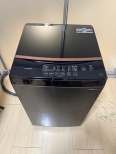 洗濯機 6kg 黒 アイリスオーヤマ　2021年製のサムネイル