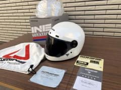 コミネHK-190 フルフェイスヘルメット　白　L スモーク付き　komine コミネHK-190 フルフェイスヘルメット 白 L スモーク付き komine