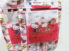 サンキューマート ハローキティ レトロ 洗濯ネット ランドリーネット 2セットのサムネイル