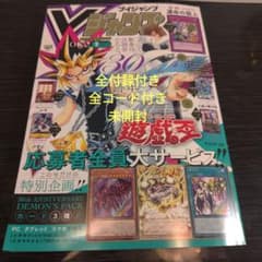 新品未使用 Vジャンプ 7月特大号 全付録付き 全コード付き 未使用未